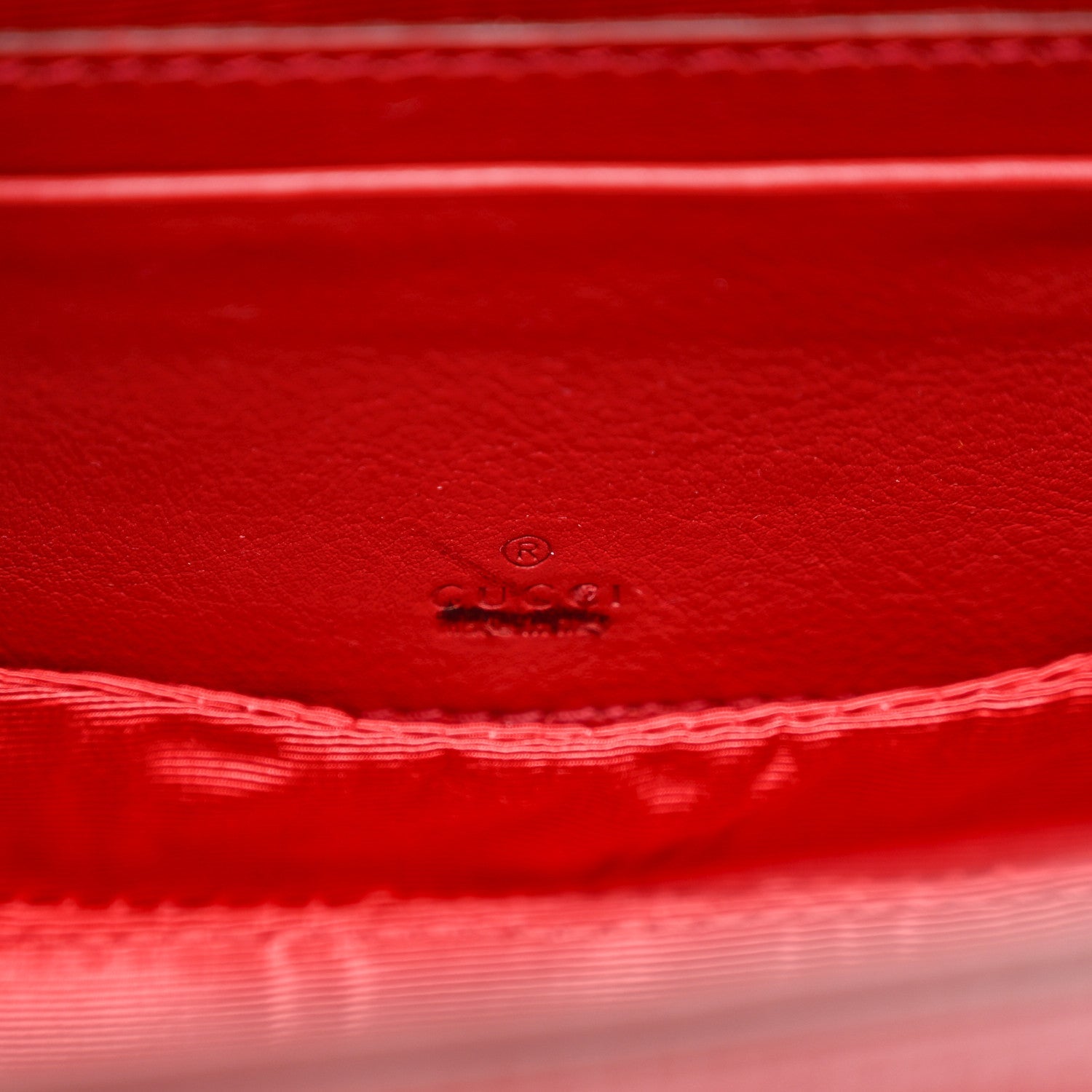 Moire Fabric Calfskin Rhinestone Monogram Monochrome Lizard Embossed Mini Bamboo 1947 Top Handle Chain Bag Red