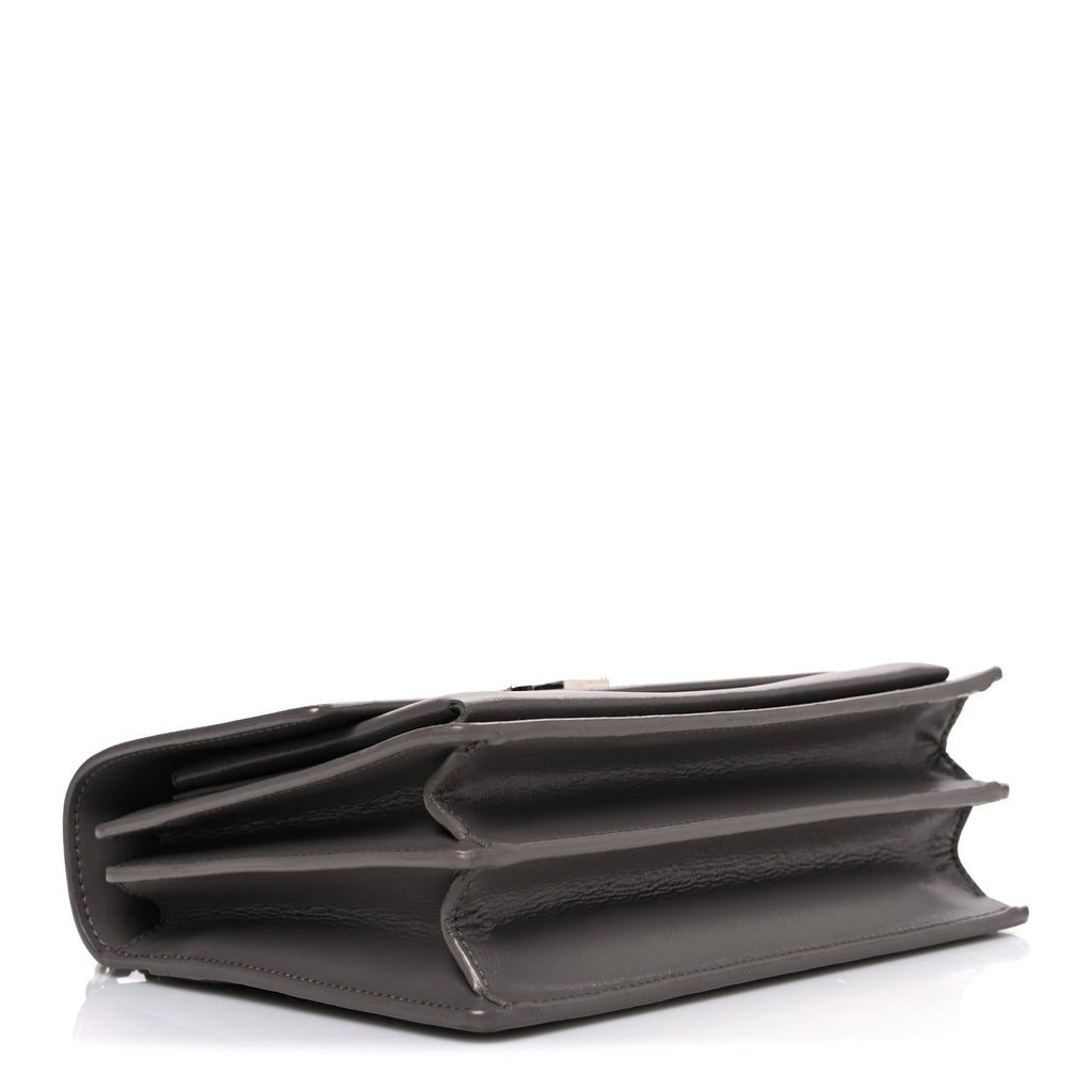 Calfskin Medium Monogram Sunset Fog