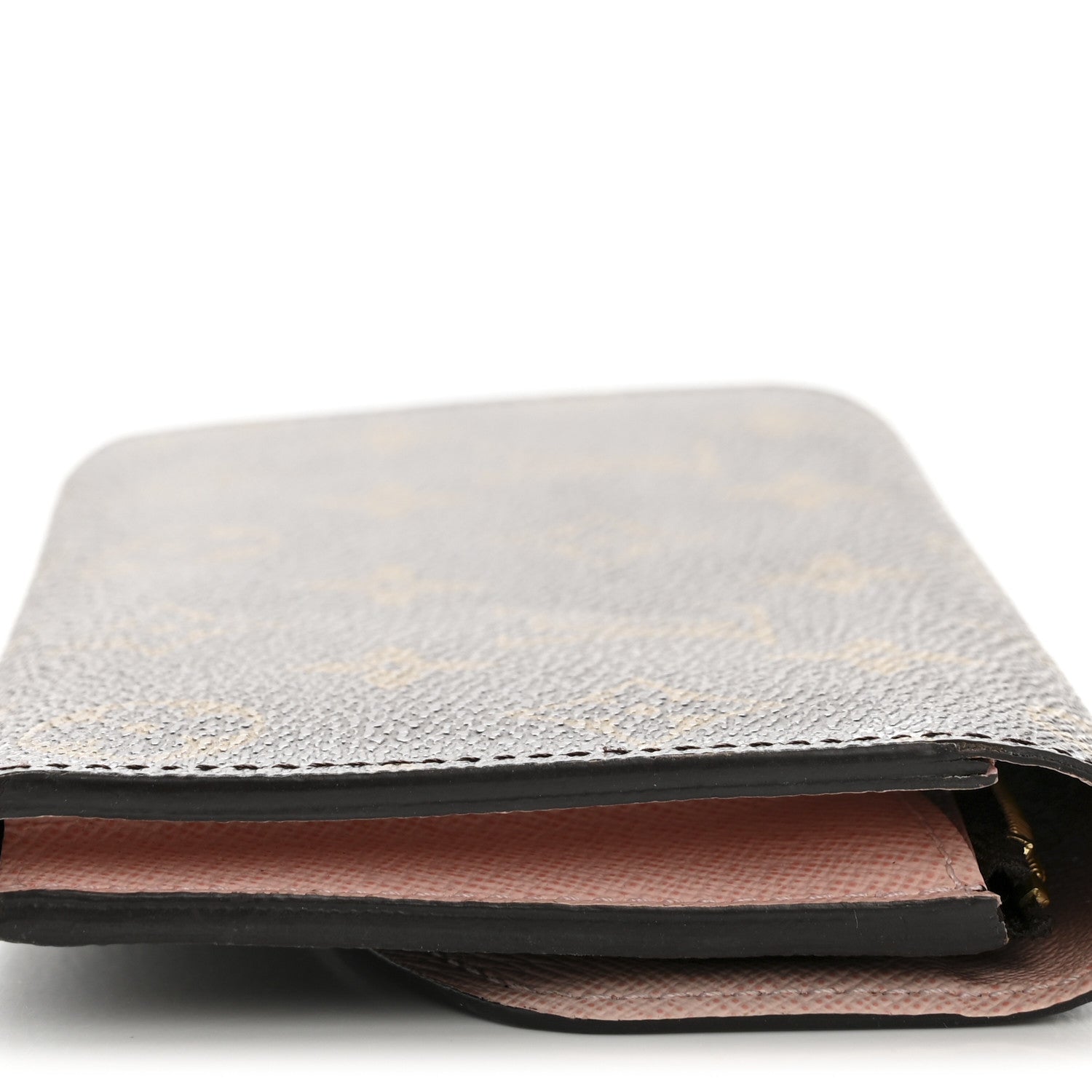 Monogram Emilie Wallet Rose Ballerine