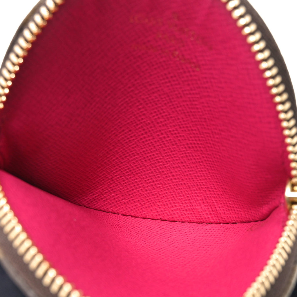 Monogram 2018 Christmas Animation Round Coin Purse