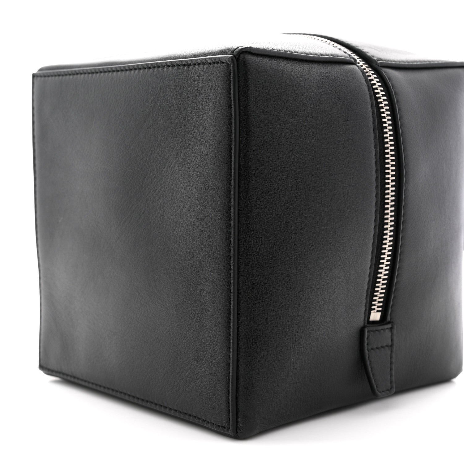 Dolly Calfskin 4X4 Shoulder Bag Black White