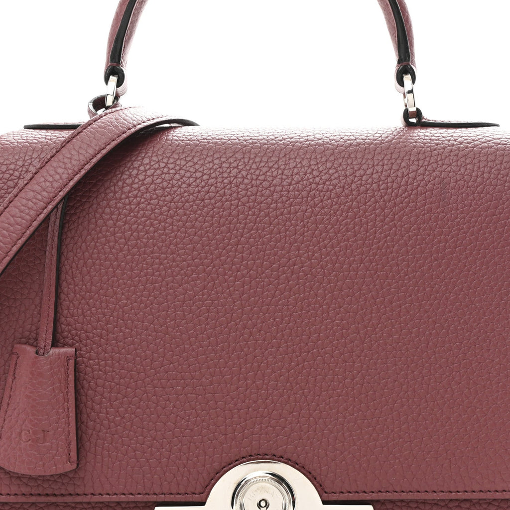 Carat Calfskin Rejane PM Wood Rose