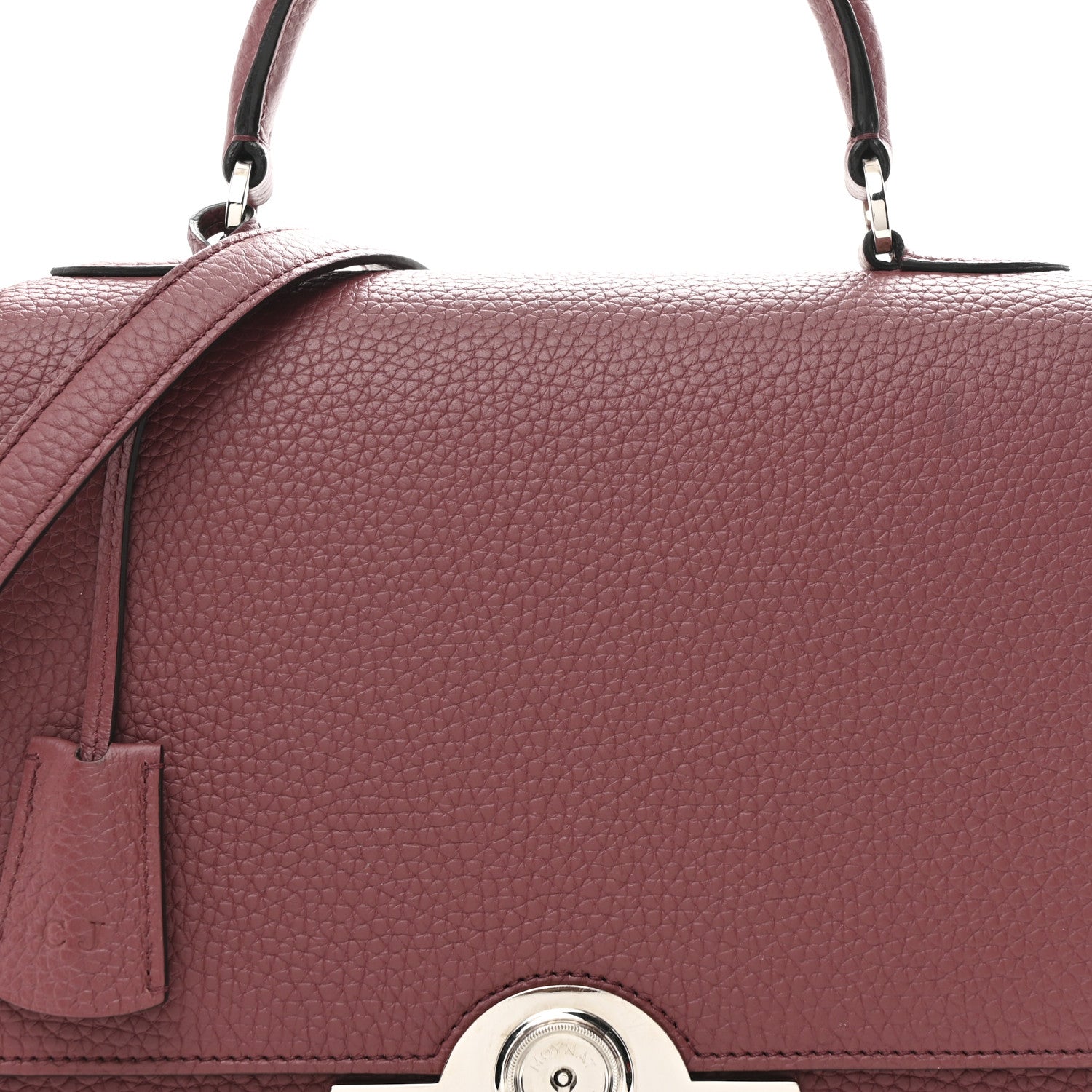 Carat Calfskin Rejane PM Wood Rose