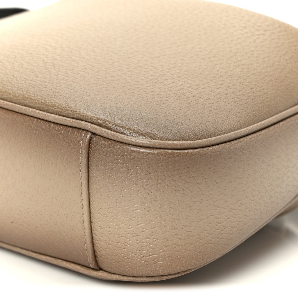 Softy Wonka Textured Dollar Calfskin Small Diana Shoulder Bag