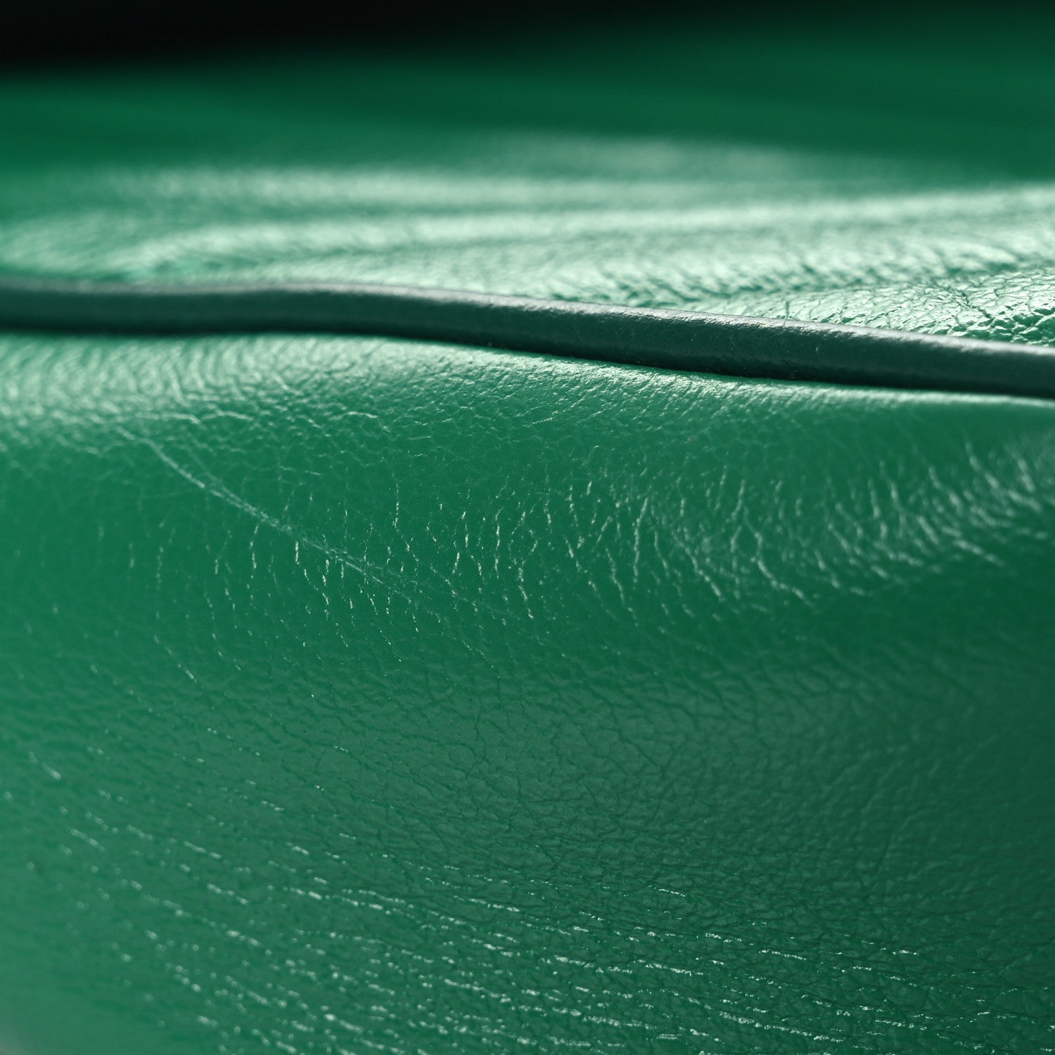 Azalea Calfskin Enamel Matelasse Diagonal Small Torchon GG Marmont Shoulder Bag New Shamarock Emerald
