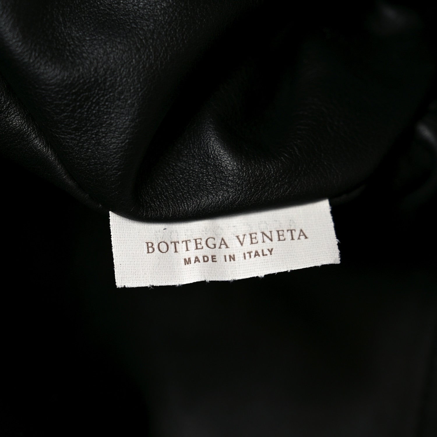 Smooth Butter Calf The Pouch Oversized Clutch Black