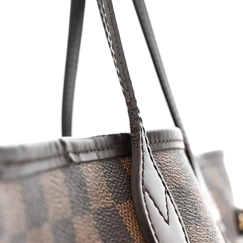 Damier Ebene Neo Neverfull MM Rose Ballerine