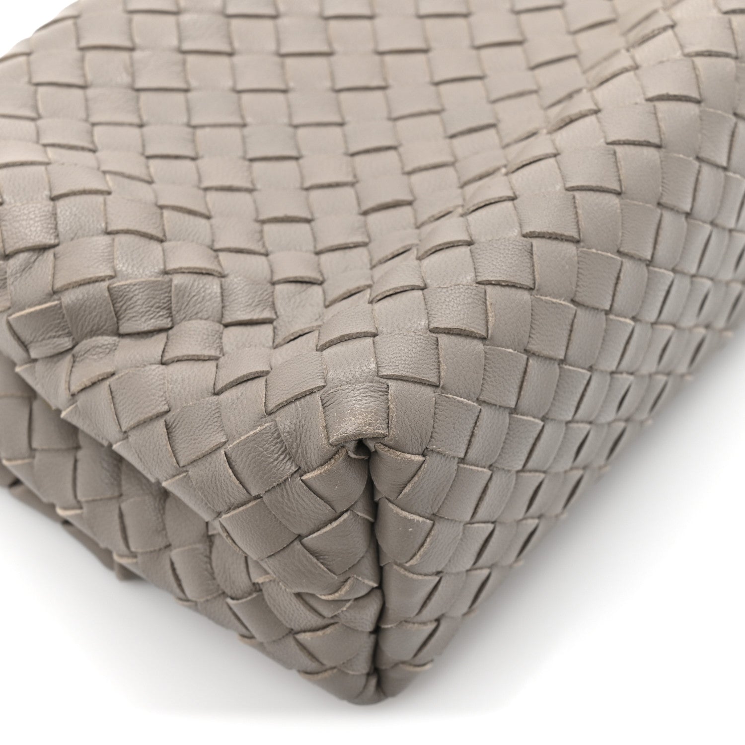 Nappa Intrecciato Baby Olimpia Shoulder Bag Shadow