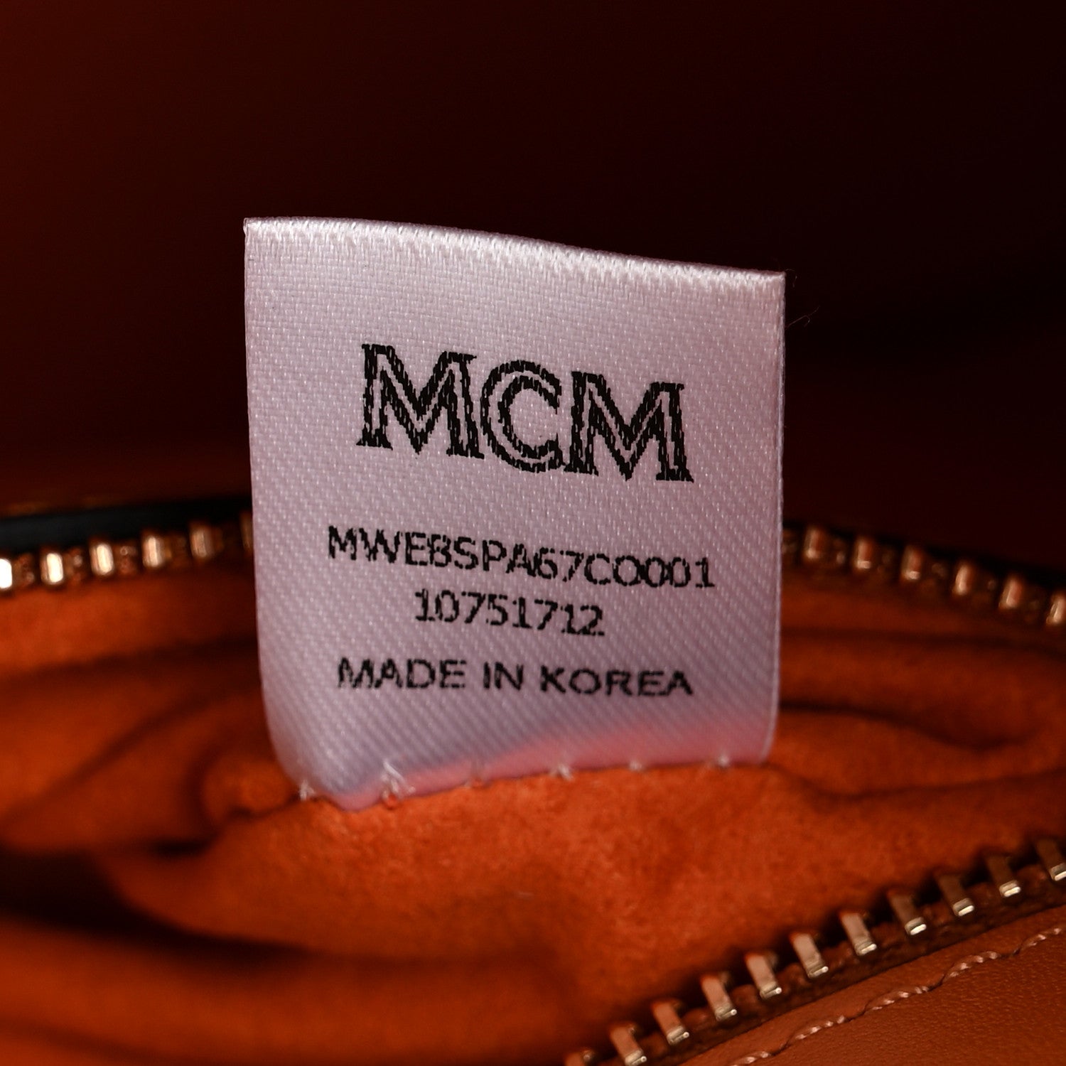 Visetos Medium Patricia Pocket Satchel Cognac