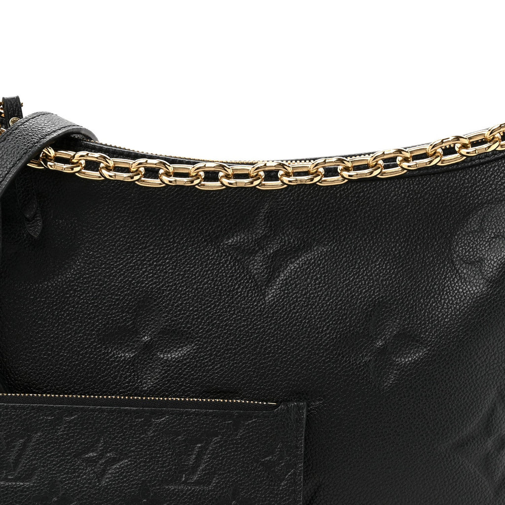 Empreinte Monogram Giant Loop Hobo Black