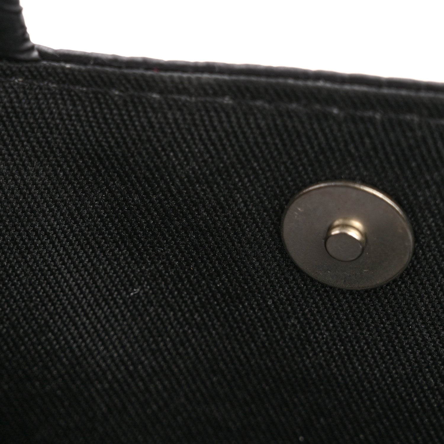 Nylon Small Puff Shopping Bag Black