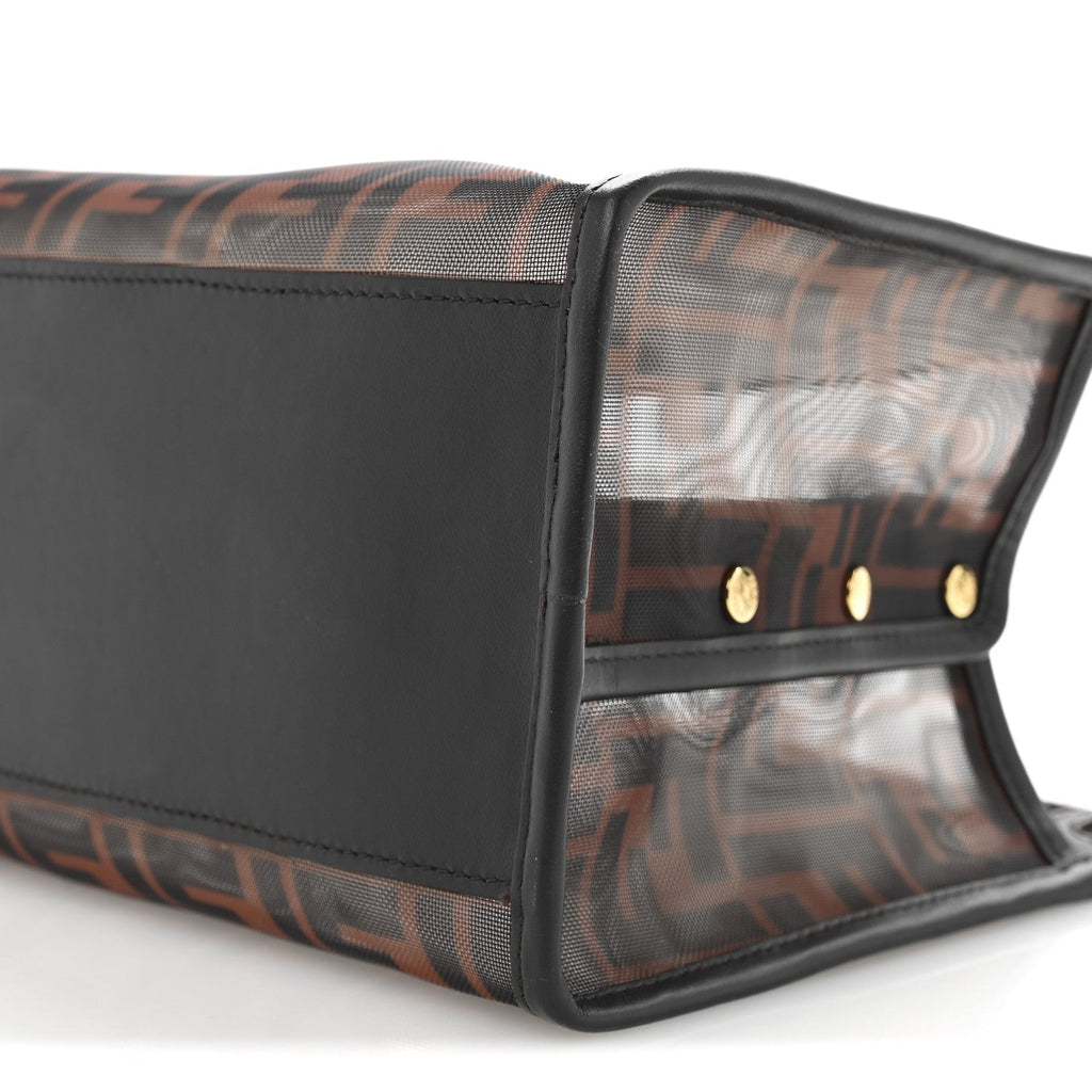 Mesh Vitello Century FF 1974 Mini Peekaboo Defender Cover Marrone Black Ebano