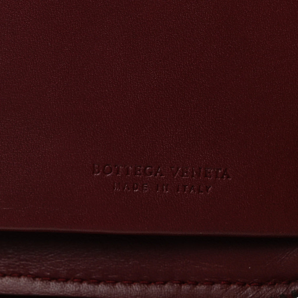 Nappa Intrecciato Travel Organizer Wallet Red