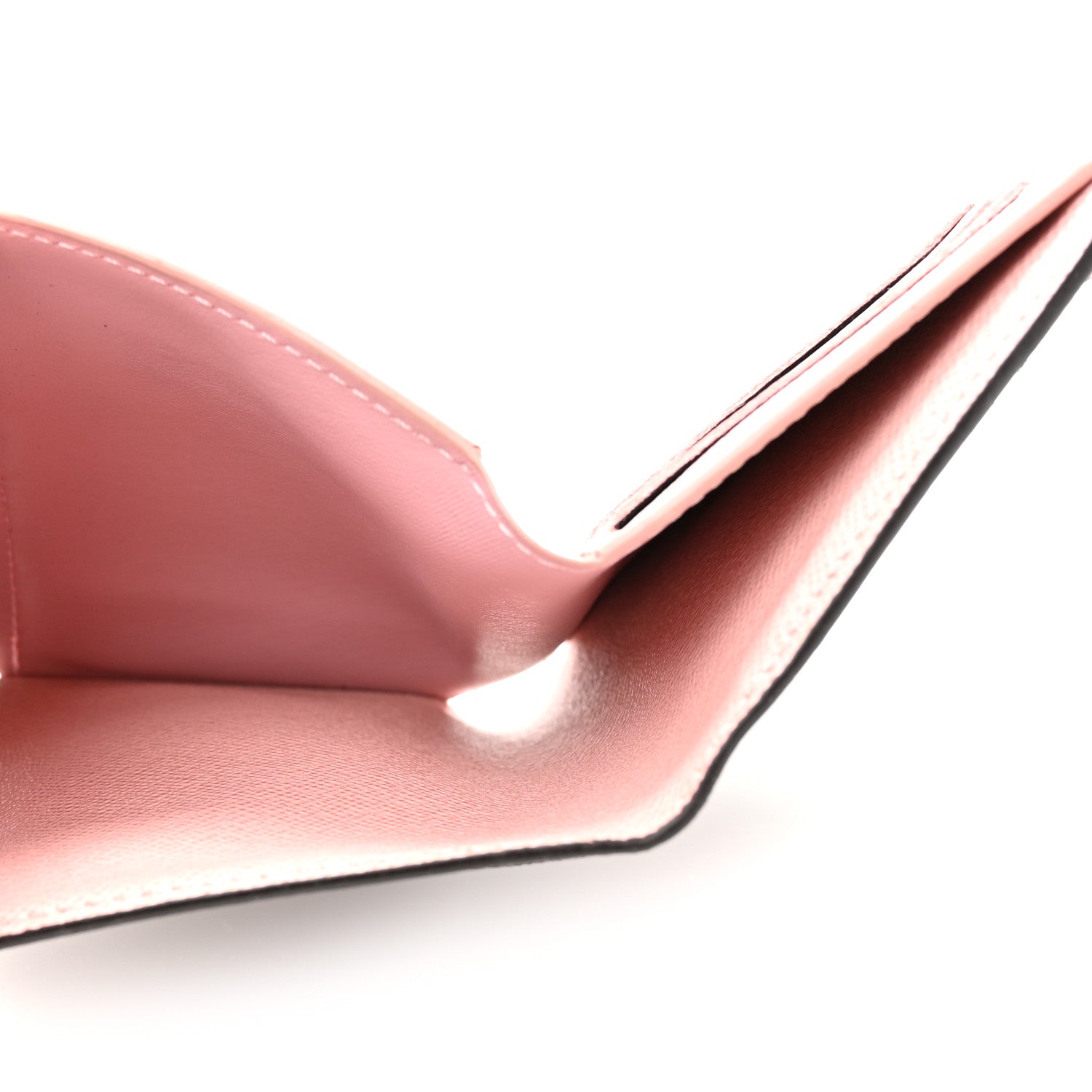 Damier Ebene Victorine Wallet Rose Ballerine