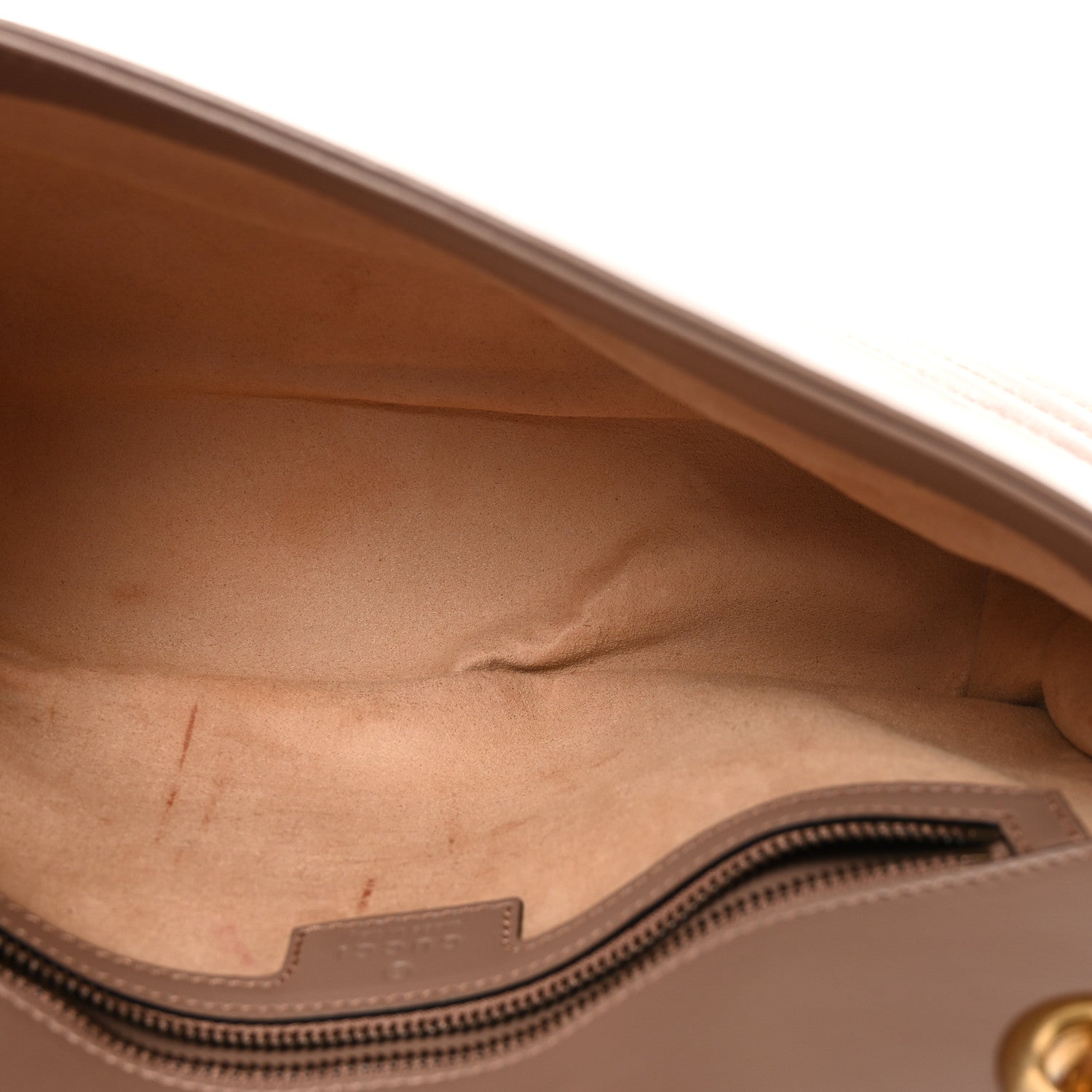 Calfskin Matelasse Small GG Marmont Shoulder Bag Porcelain Rose
