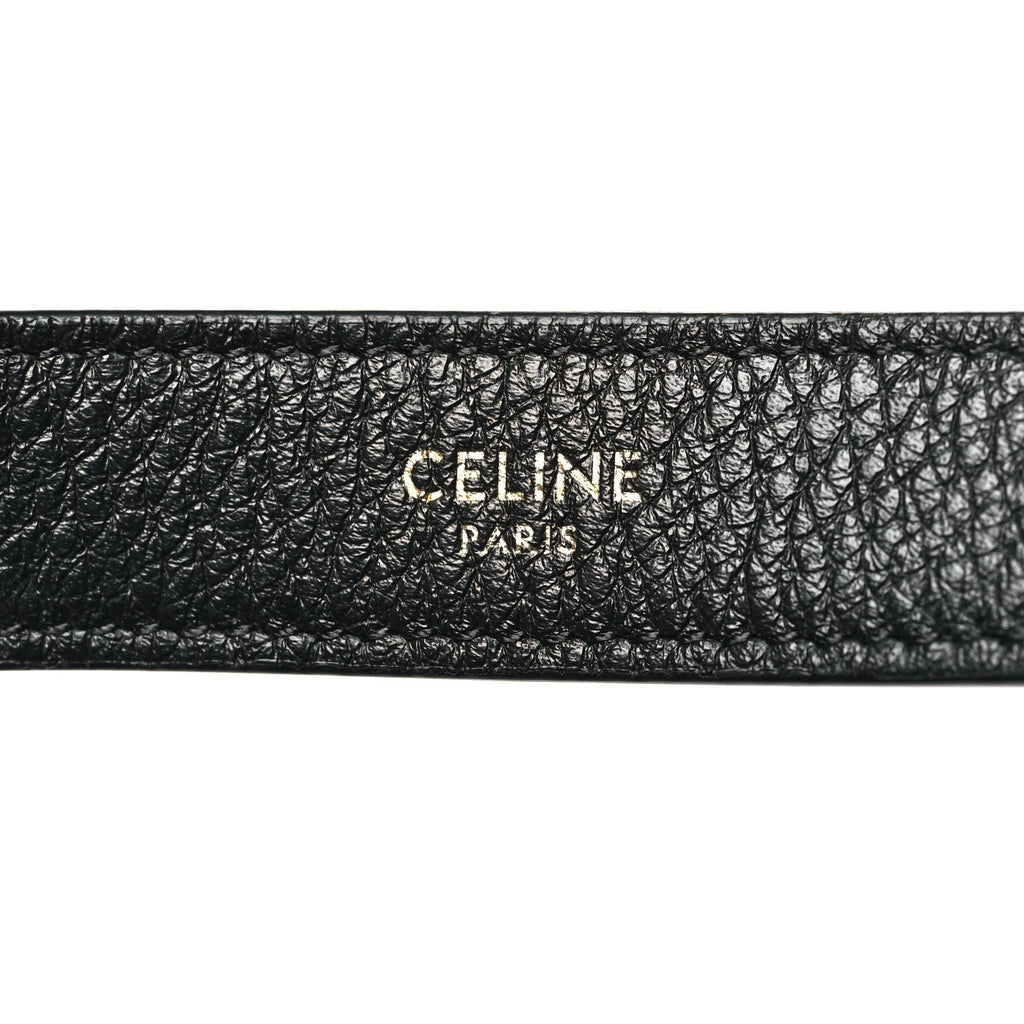 Supple Calfskin Cuir Triomphe Medium Heloise Shoulder Bag Black