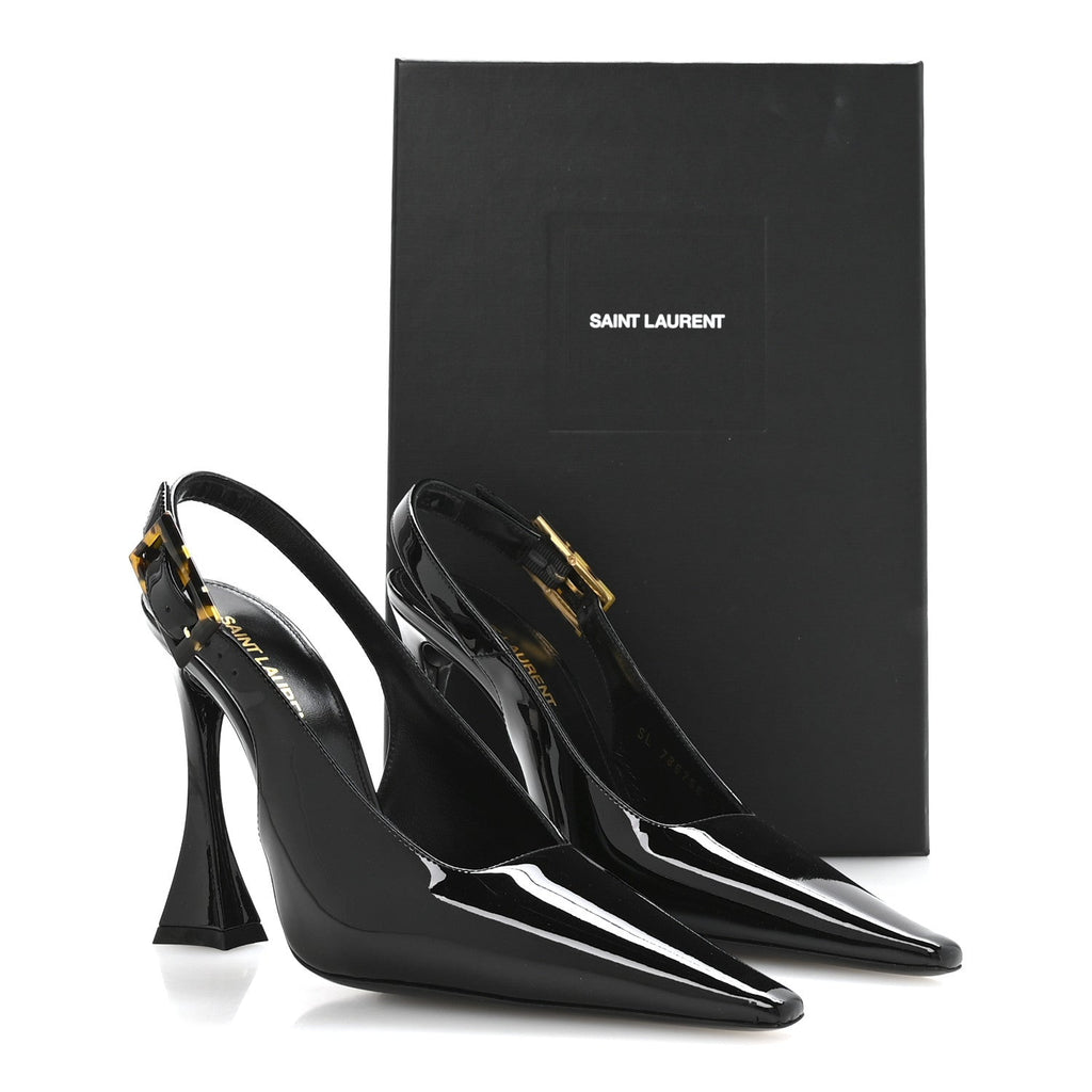 Vernice Grupy Dune 110 Slingback Pumps 37 Black