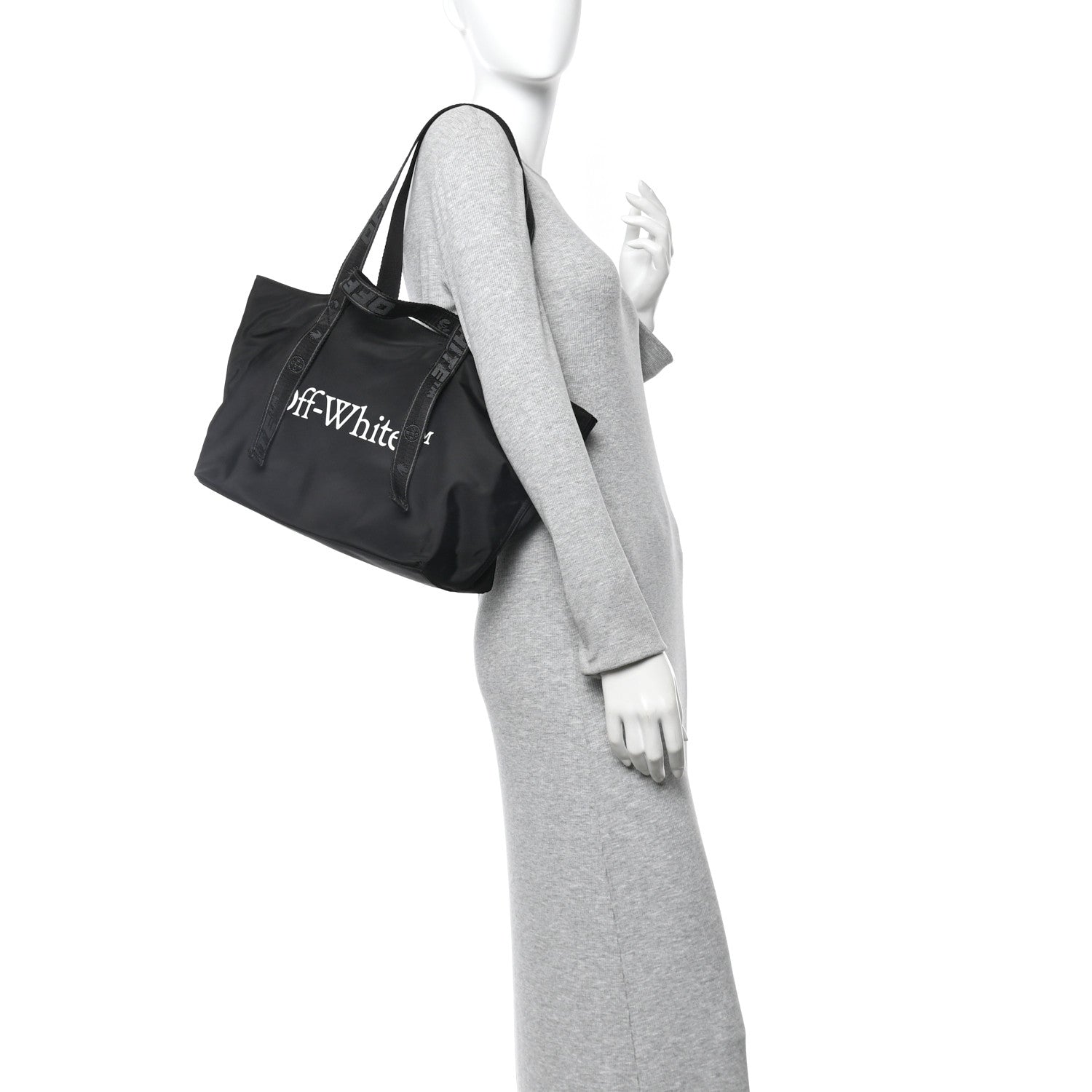 Nylon Small Commercial Tote Black