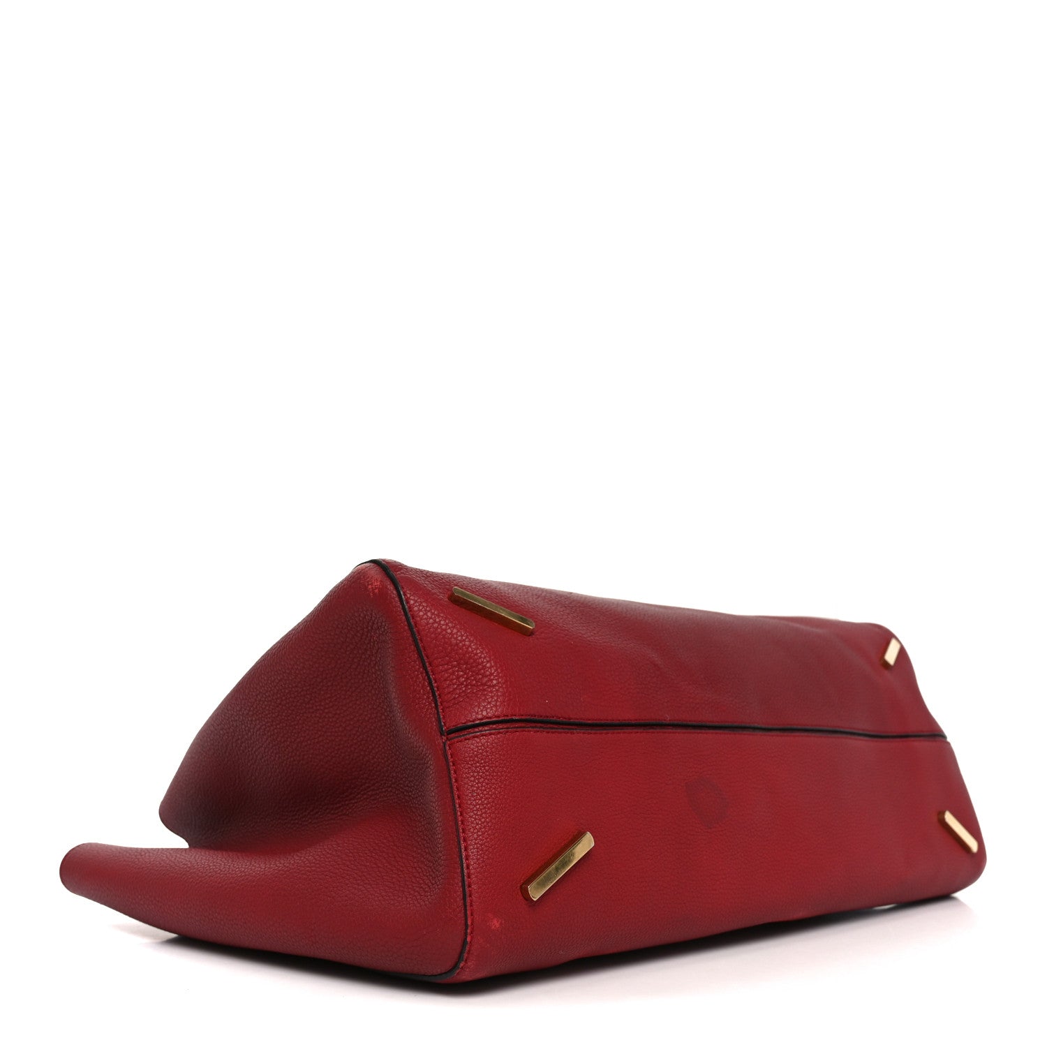 Calfskin Barcelona Tote Scarlet Red