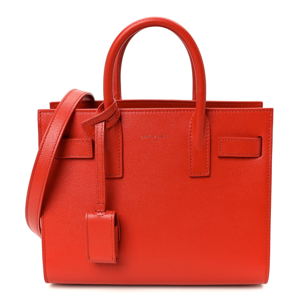 Grain de Poudre Nano Sac De Jour Red Orange