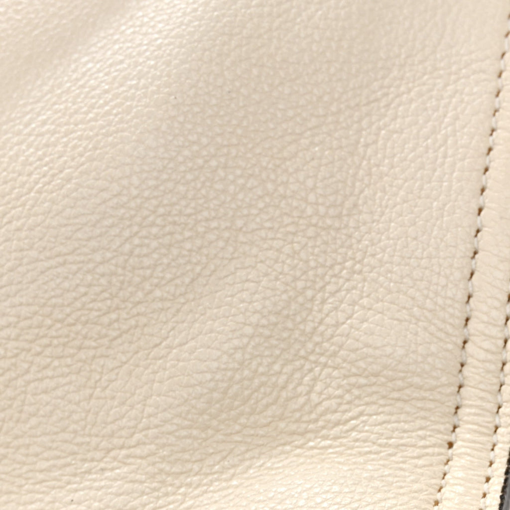 Glace Calf Etiquette Flap Bianco Astra