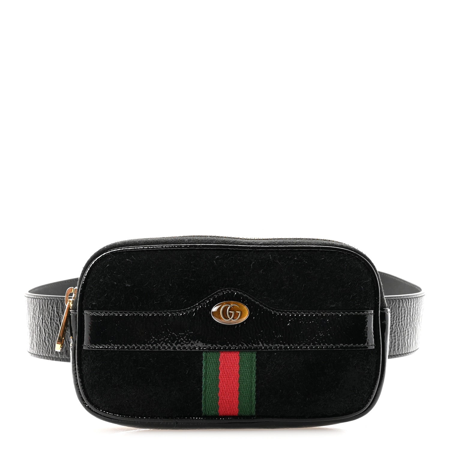 Suede Patent Ophidia Belted iPhone Case 85 34 Black