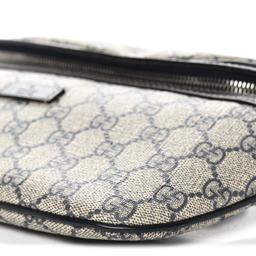 GG Supreme Monogram Belt Bag Navy