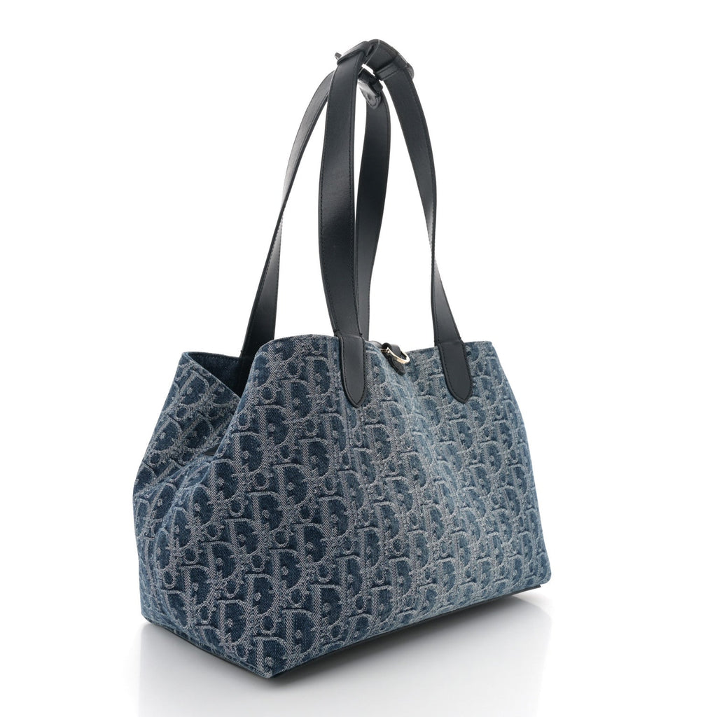 Denim Jacquard Oblique Medium Toujours Blue