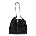 Caviar Quilted Large Chanel 25 Handbag Black