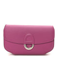 Epsom Cherche Midi Clutch Rose Pourpre