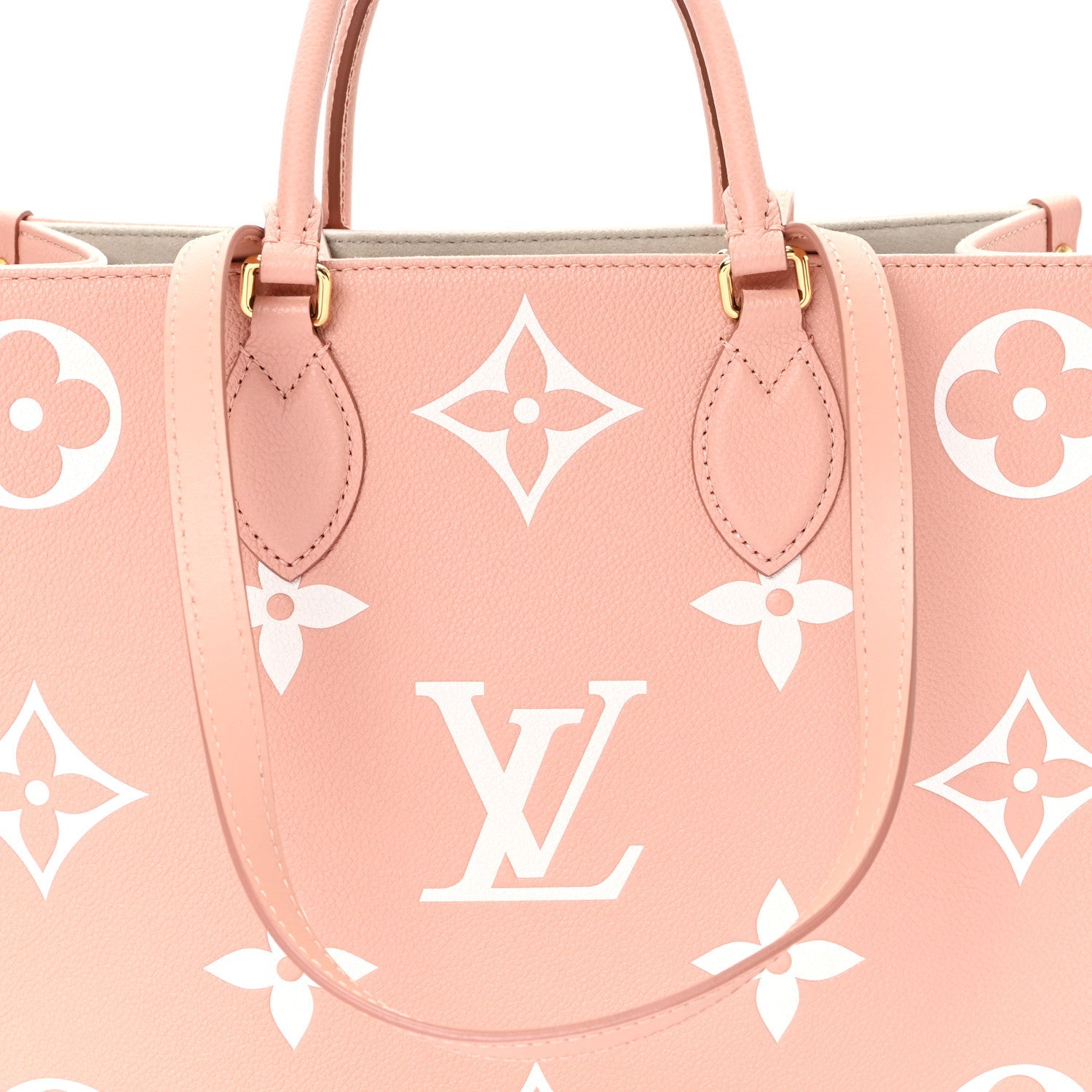 Empreinte Monogram Giant Onthego MM Rose Trianon Crème