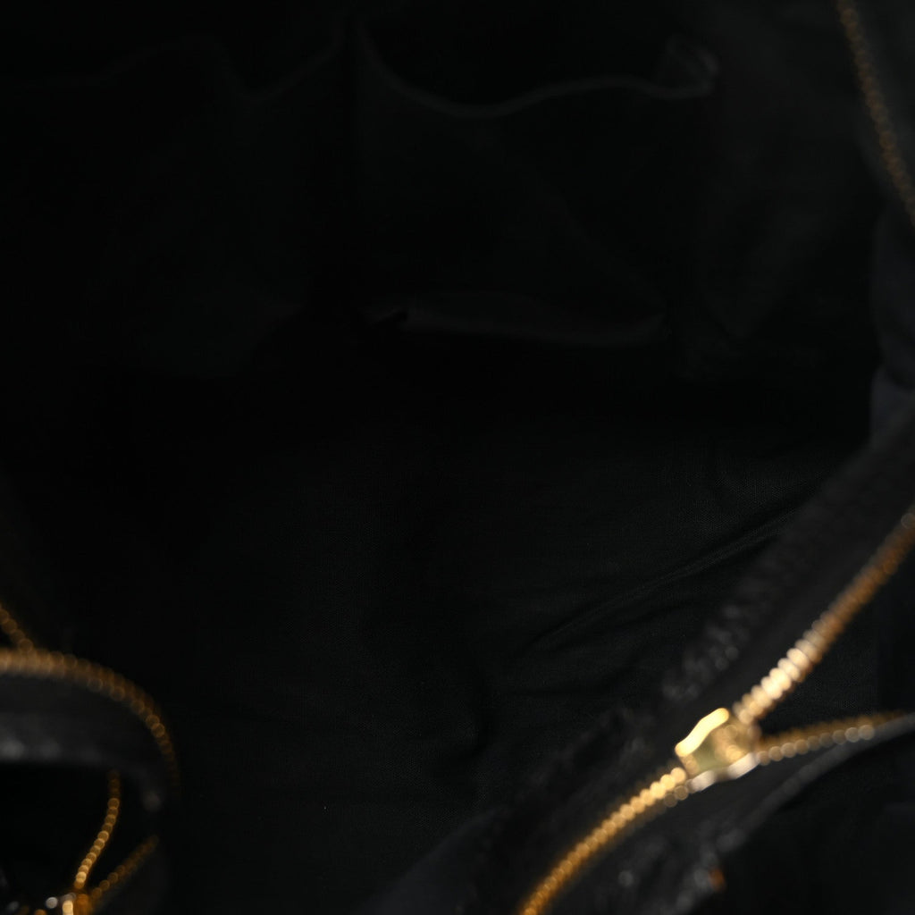 Agneau Giant 12 Gold Hardware City Black