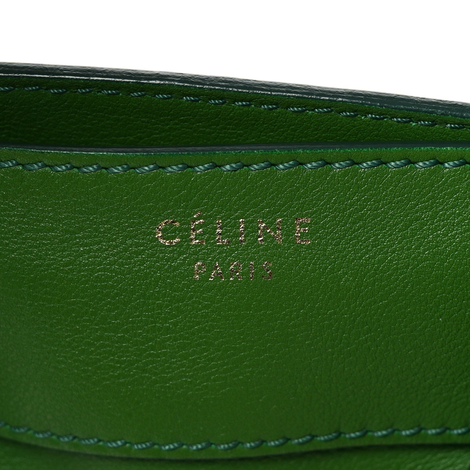 Smooth Calfskin Mini Luggage Green