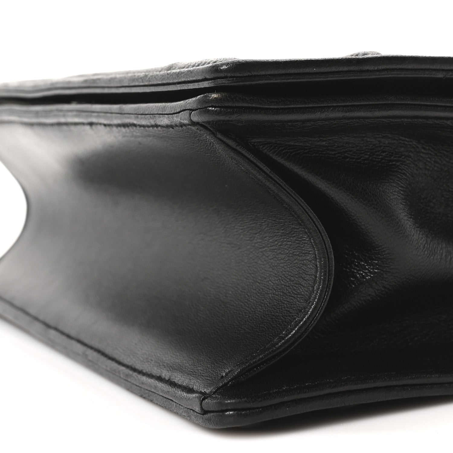 Lambskin Medium Diorama Flap Bag Black