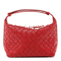 Calfskin Nappa Intrecciato Mini Wallace Apple Candy