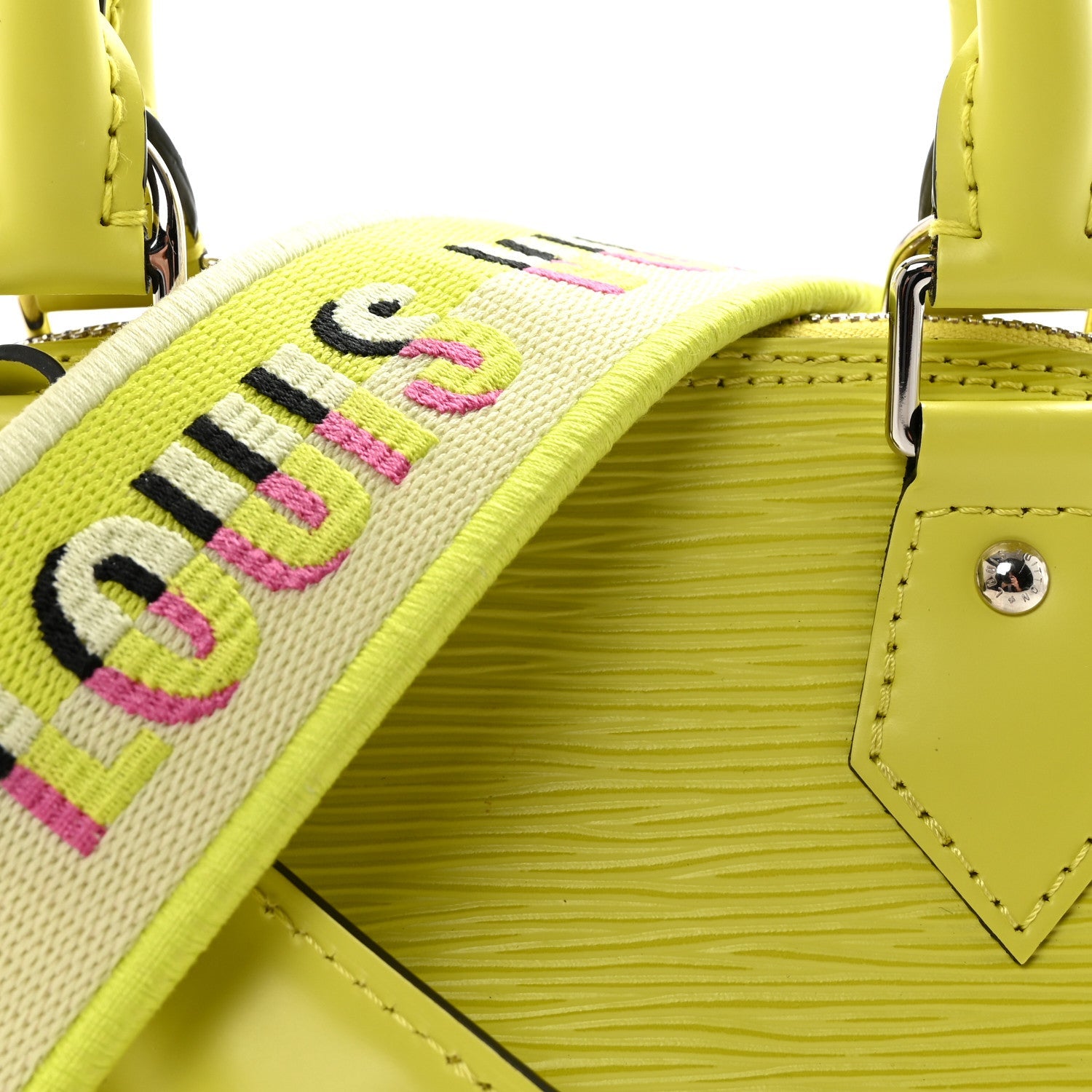 Epi Jacquard Alma BB Yellow Citron