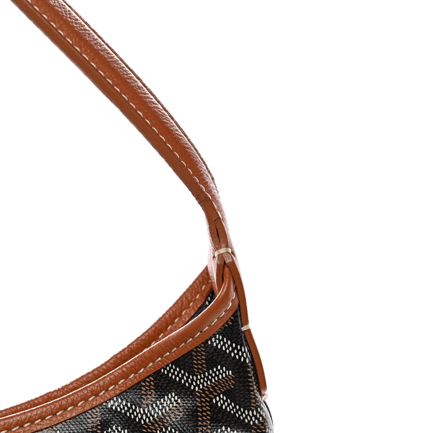 Goyardine Boheme Hobo Black Gold
