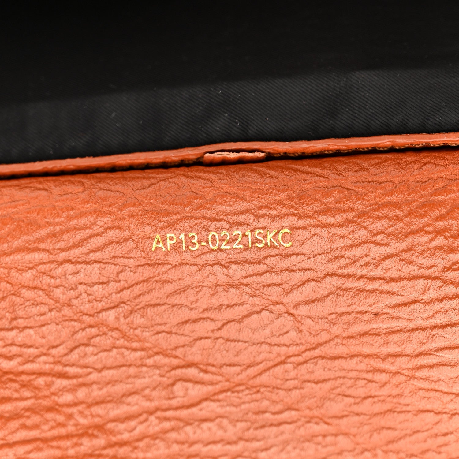 Textured Calfskin Large Pashli Satchel Amber