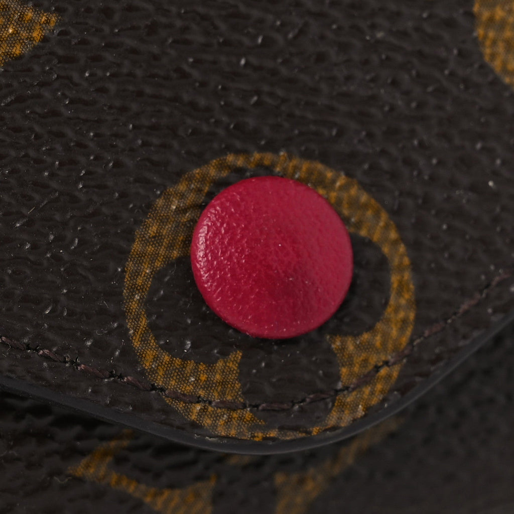 Monogram Josephine Wallet Fuchsia