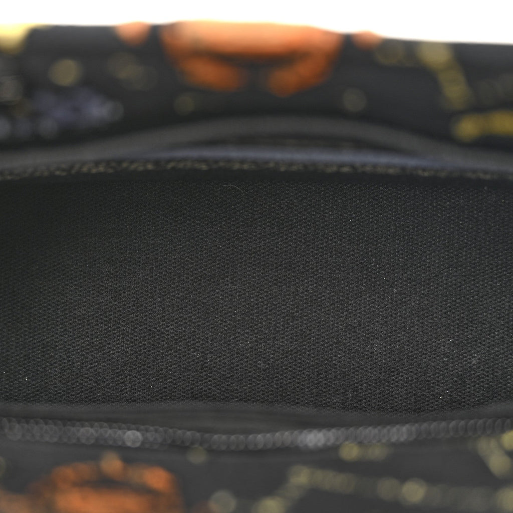 Canvas Pixel Zodiac Embroidered Medium Lady D-Lite Nero Multicolor