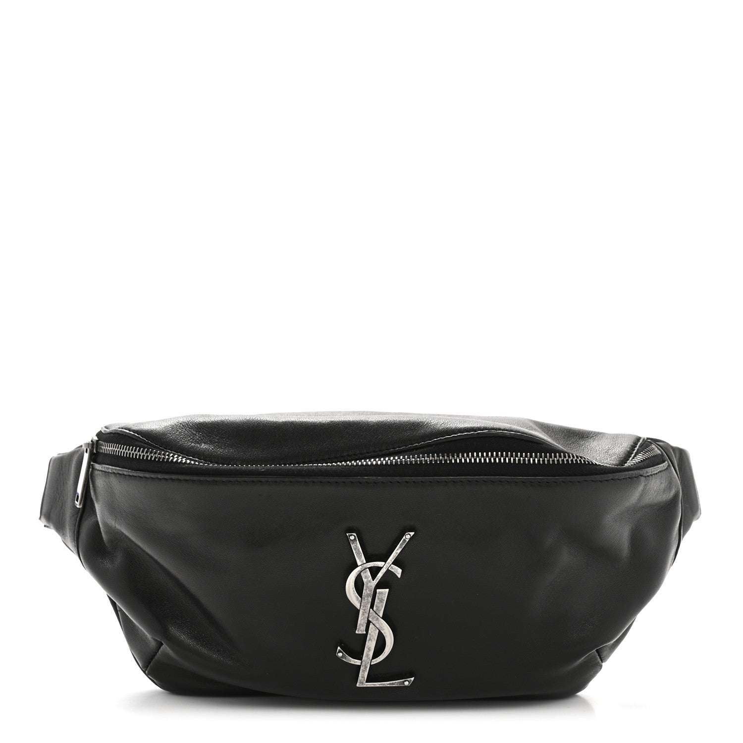Calfskin Monogram Belt Bag Black