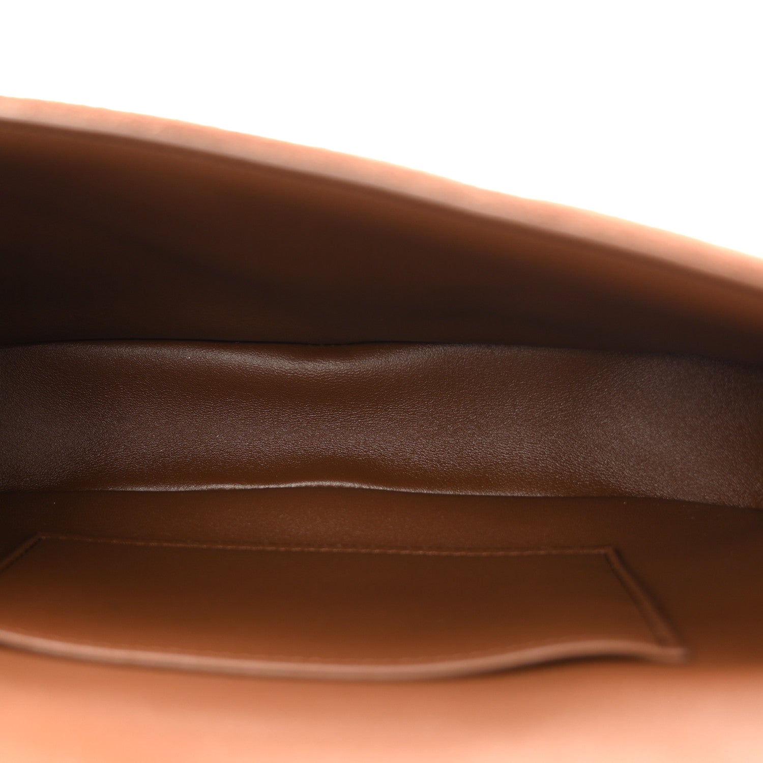 Suede Matelasse Quilted Chain Shoulder Bag Brown