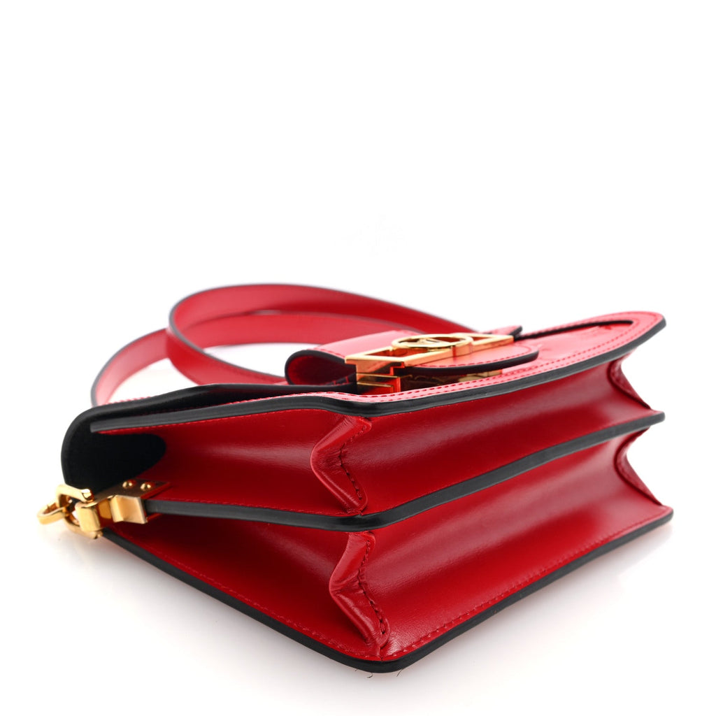 Vernis Monogram Dauphine Mini Red