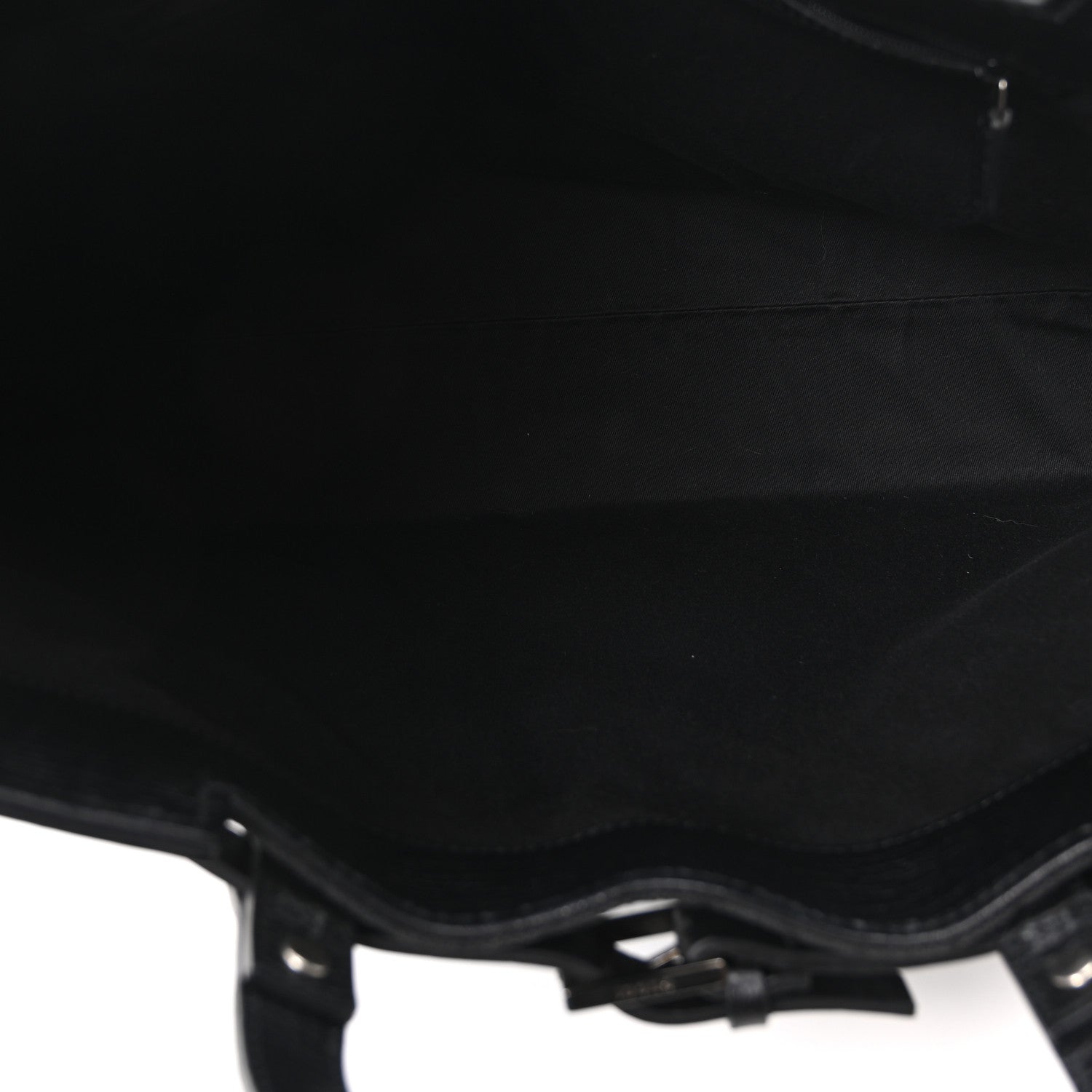 Monogram Large Tote Black