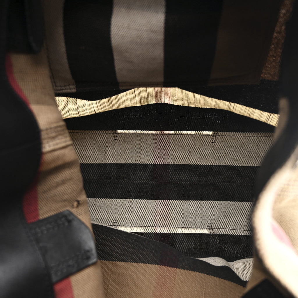 Canvas Mega Check Medium Maidstone Black