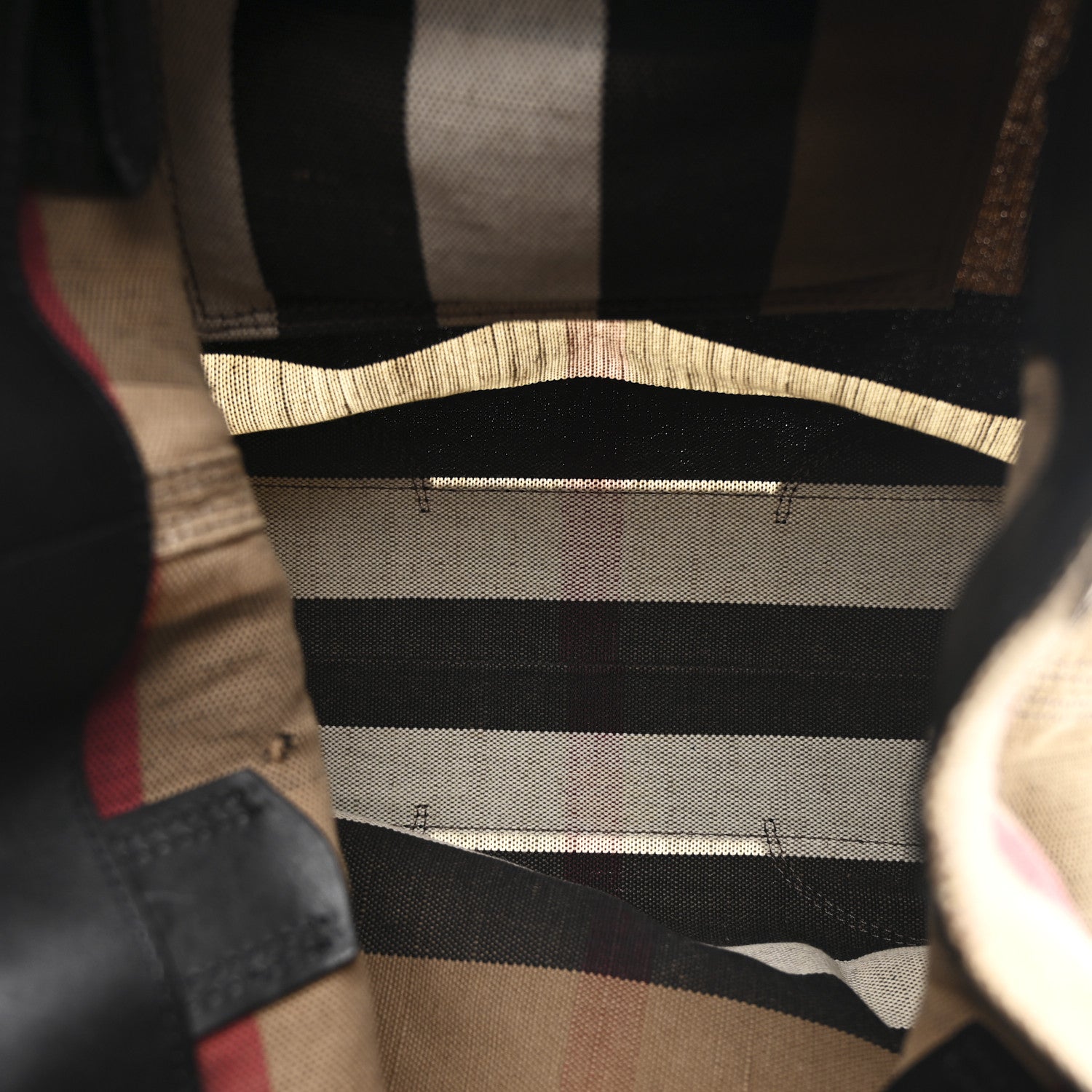 Canvas Mega Check Medium Maidstone Black