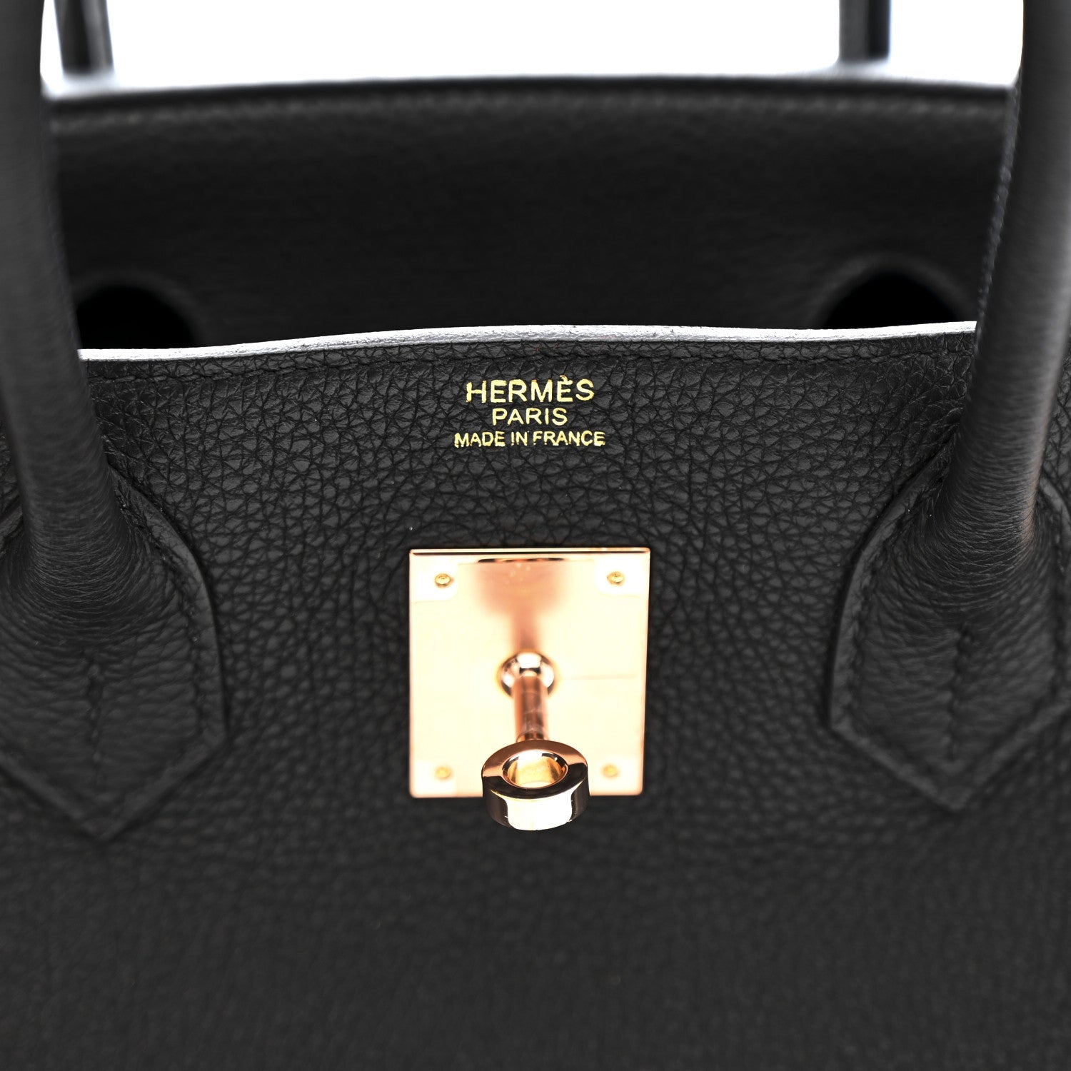 Togo Birkin 30 Black