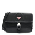 Re-Nylon Saffiano Lunar New Year Smartphone Case Crossbody Black