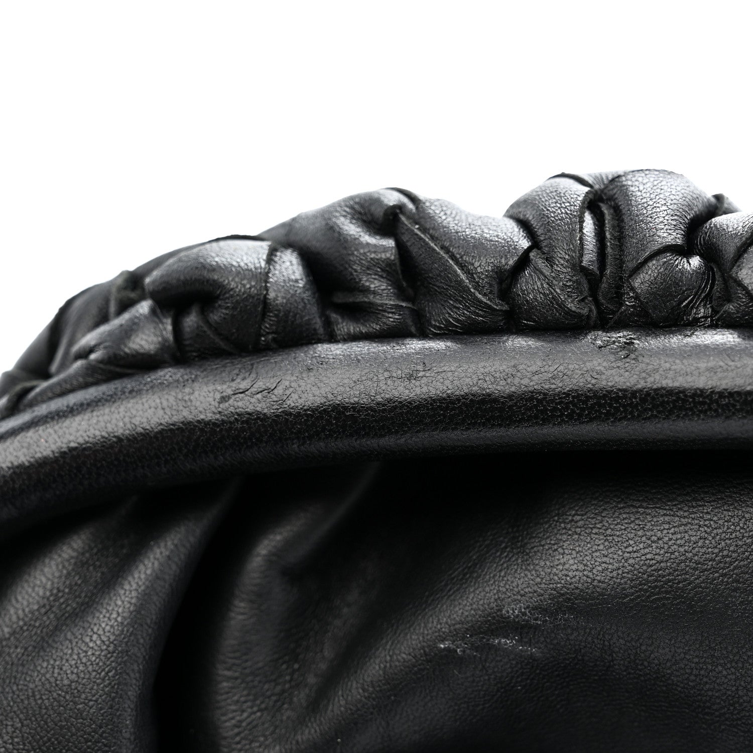 Nappa Intrecciato The Mini Pouch Black