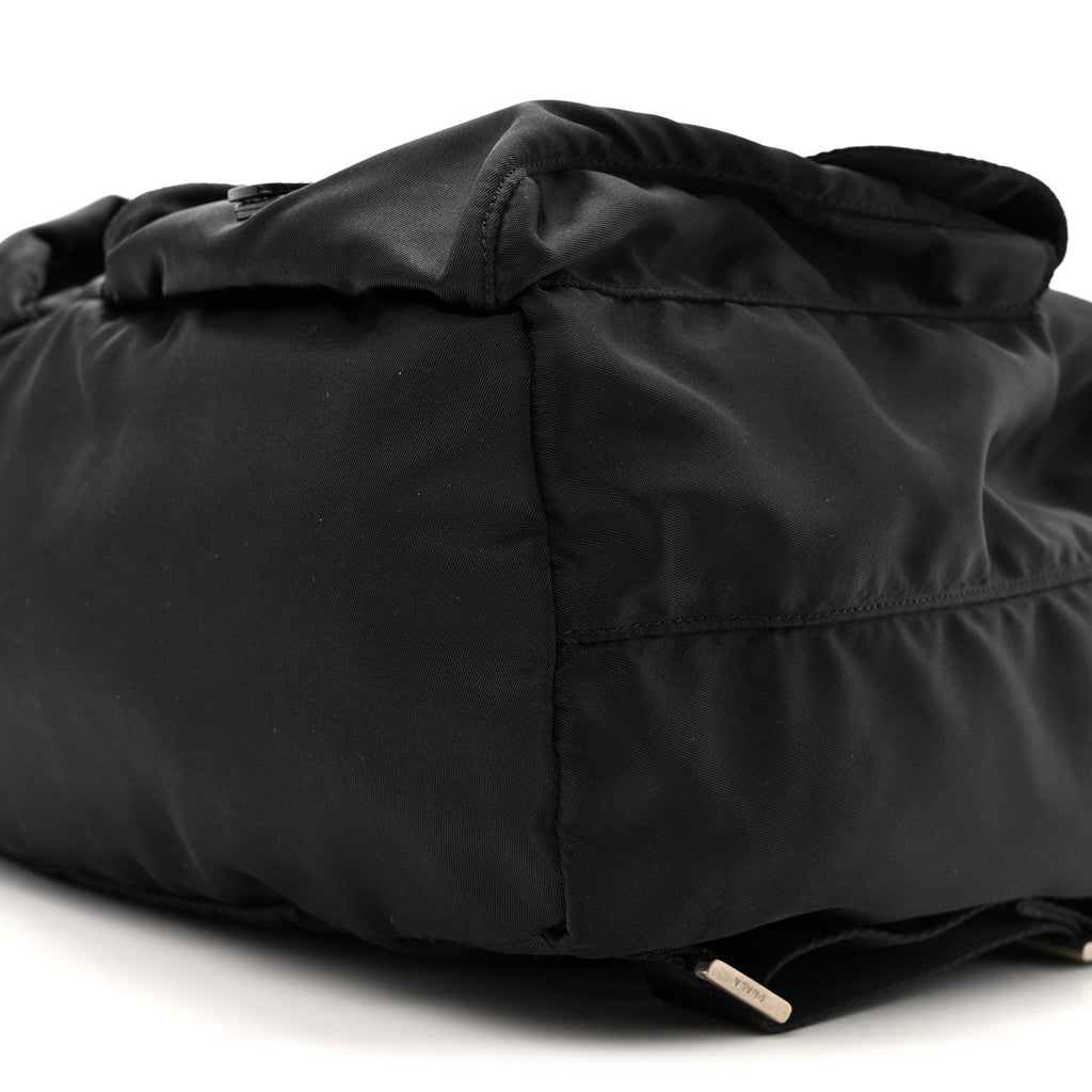 Nylon Vela Medium Backpack Black